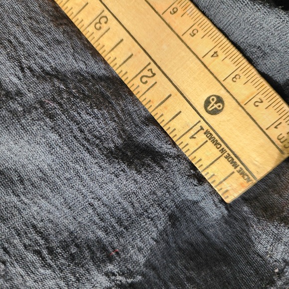 Peter Som Wool Ruffle Neck Blouse Womens 10 Puff Sleeve Textured Designer Top - Picture 14 of 15